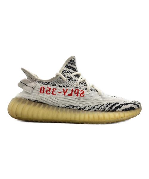 adidas（アディダス）adidas (アディダス) YEEZY BOOST350V2 ホワイト×ブラック サイズ:26.5の古着・服飾アイテム