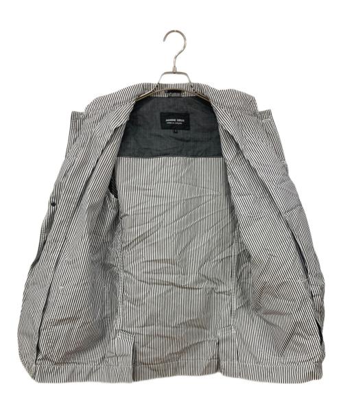 HOMME DEUX（オム・ドゥ）HOMME DEUX (オム・ドゥ) カバーオール ホワイト×ブラック サイズ:Sの古着・服飾アイテム