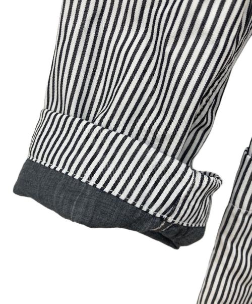 HOMME DEUX（オム・ドゥ）HOMME DEUX (オム・ドゥ) カバーオール ホワイト×ブラック サイズ:Sの古着・服飾アイテム