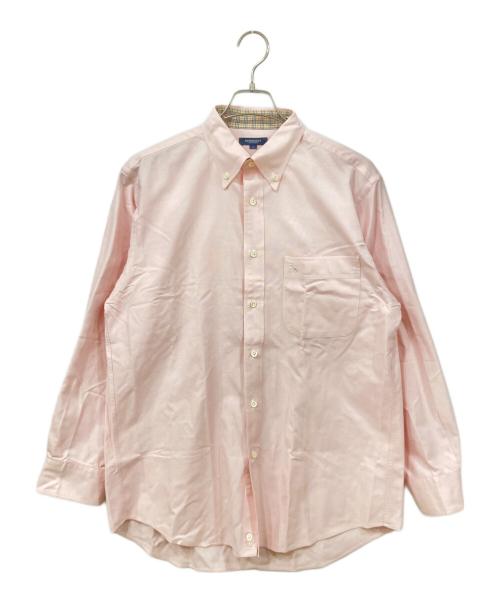 BURBERRY LONDON（バーバリーロンドン）BURBERRY LONDON (バーバリーロンドン) ボタンダウンシャツ ピンク サイズ:Lの古着・服飾アイテム