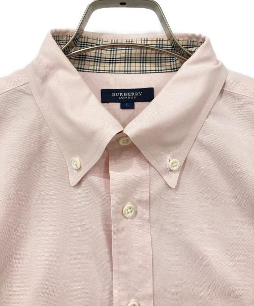 BURBERRY LONDON（バーバリーロンドン）BURBERRY LONDON (バーバリーロンドン) ボタンダウンシャツ ピンク サイズ:Lの古着・服飾アイテム