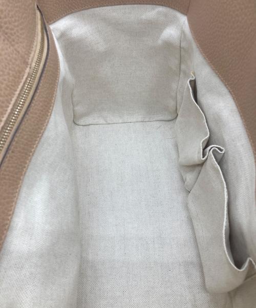 GUCCI（グッチ）GUCCI (グッチ) ハンドバッグ/スウィング ベージュ×ピンクの古着・服飾アイテム
