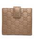 GUCCI (グッチ) 2つ折り財布/グッチシマ ピンク：18000円