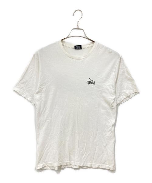 stussy（ステューシー）stussy (ステューシー) 半袖カットソー ホワイト サイズ:Mの古着・服飾アイテム
