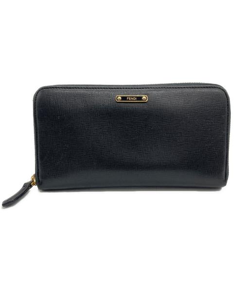 FENDI（フェンディ）FENDI (フェンディ) ラウンドファスナー長財布の古着・服飾アイテム