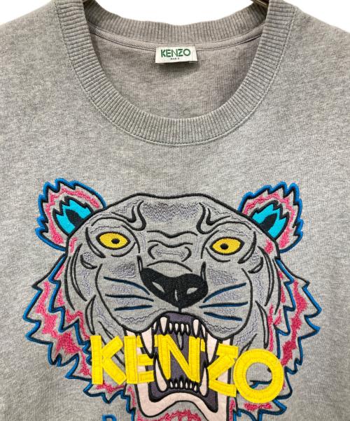 KENZO（ケンゾー）KENZO (ケンゾー) Tiger Sweat グレー サイズ:記載なしの古着・服飾アイテム