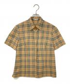 Burberry'sバーバリー）の古着「半袖シャツ」｜ベージュ