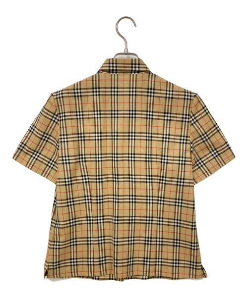 Burberry's（バーバリー）Burberry's (バーバリー) 半袖シャツ ベージュ サイズ:40の古着・服飾アイテム