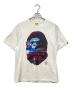 BAPE BY A BATHING APE（ベイプバイアベイシングエイプ）の古着「半袖カットソー」｜ホワイト