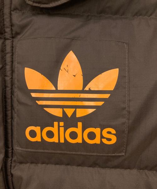 adidas（アディダス）adidas (アディダス) ダウンジャケット ブラウン サイズ:2XSの古着・服飾アイテム