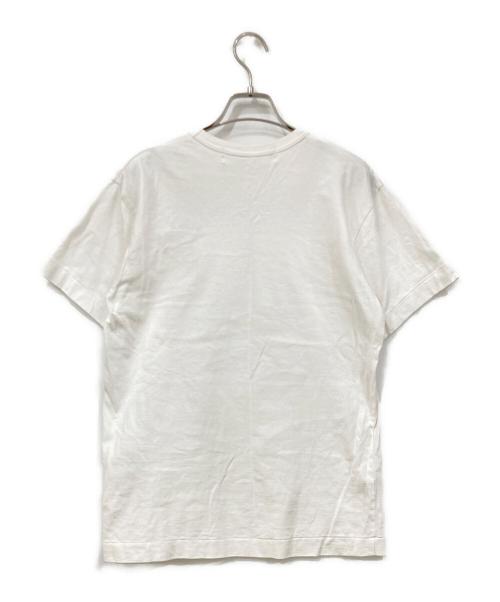 PLAY COMME des GARCONS（プレイコムデギャルソン）PLAY COMME des GARCONS (プレイコムデギャルソン) 半袖カットソー ホワイト サイズ:Mサイズの古着・服飾アイテム