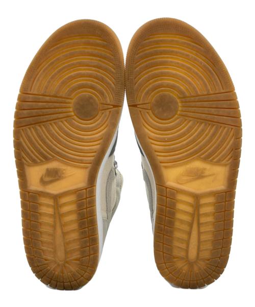 NIKE（ナイキ）NIKE (ナイキ) Air Jordan 1 Mid SE グレー×ベージュ サイズ:28.5cmの古着・服飾アイテム