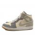 NIKE (ナイキ) Air Jordan 1 Mid SE グレー×ベージュ サイズ:28.5cm：8000円