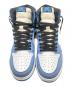 中古・古着 NIKE (ナイキ) Air Jordan 1 High OG ブルー×ホワイト サイズ:28.5cm：12000円