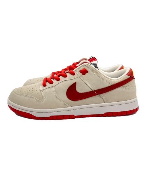 NIKE（ナイキ）NIKE (ナイキ) DUNK LOW BY YOU レッド×ホワイト サイズ:28.5cmの古着・服飾アイテム