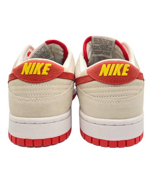 NIKE（ナイキ）NIKE (ナイキ) DUNK LOW BY YOU レッド×ホワイト サイズ:28.5cmの古着・服飾アイテム