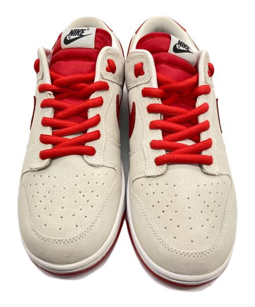 NIKE（ナイキ）NIKE (ナイキ) DUNK LOW BY YOU レッド×ホワイト サイズ:28.5cmの古着・服飾アイテム