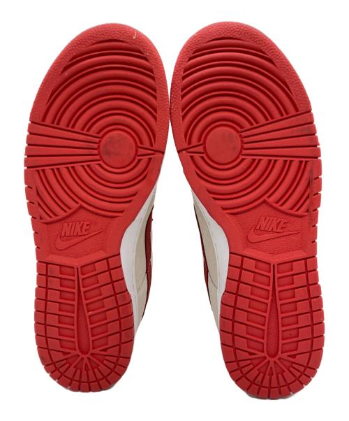 NIKE（ナイキ）NIKE (ナイキ) DUNK LOW BY YOU レッド×ホワイト サイズ:28.5cmの古着・服飾アイテム