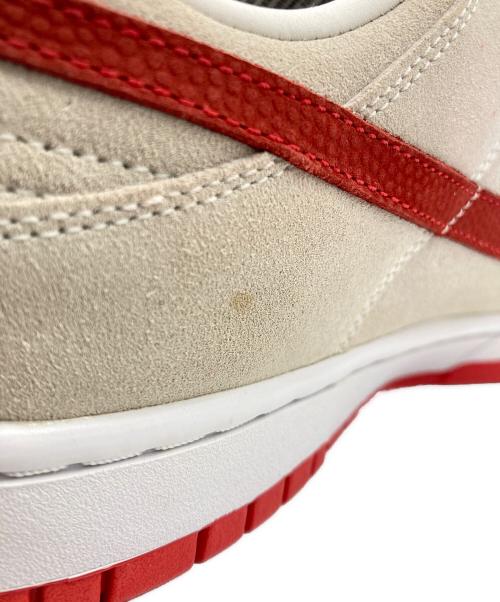 NIKE（ナイキ）NIKE (ナイキ) DUNK LOW BY YOU レッド×ホワイト サイズ:28.5cmの古着・服飾アイテム
