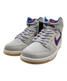 NIKE SB（ナイキエスビー）の古着「Dunk High "Rush Blue and Team Orange」｜ブルー×グレー