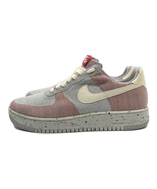 NIKE（ナイキ）NIKE (ナイキ) Air Force 1 Crater Flyknit レッド×グレー サイズ:28.5cmの古着・服飾アイテム