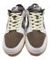 中古・古着 NIKE (ナイキ) DUNK LOW BY YOU ブラウン×ホワイト サイズ:28.5cm：6000円