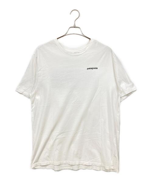 Patagonia（パタゴニア）Patagonia (パタゴニア) 半袖カットソー ホワイト サイズ:Lの古着・服飾アイテム