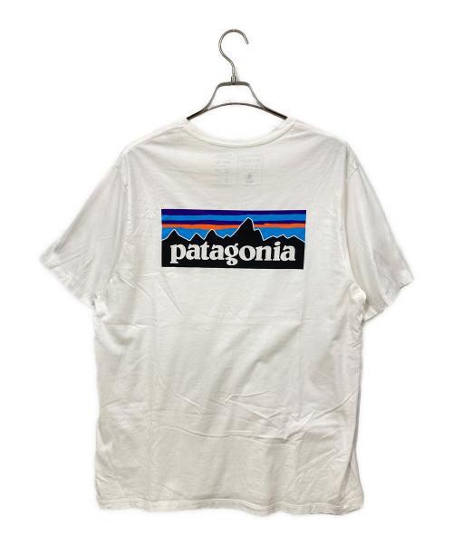 Patagonia（パタゴニア）Patagonia (パタゴニア) 半袖カットソー ホワイト サイズ:Lの古着・服飾アイテム