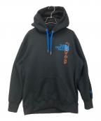 THE NORTH FACEザ ノース フェイス）の古着「プルオーバーパーカー」｜ブラック×ブルー