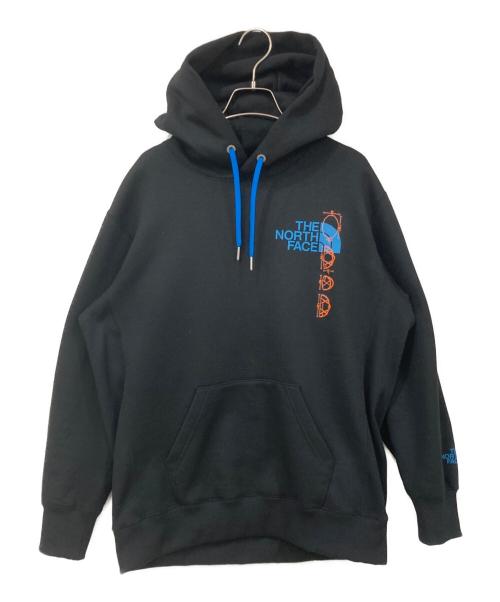 THE NORTH FACE（ザ ノース フェイス）THE NORTH FACE (ザ ノース フェイス) プルオーバーパーカー ブラック×ブルー サイズ:Mサイズの古着・服飾アイテム