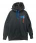 THE NORTH FACE（ザ ノース フェイス）の古着「プルオーバーパーカー」｜ブラック×ブルー