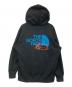 THE NORTH FACE (ザ ノース フェイス) プルオーバーパーカー ブラック×ブルー サイズ:Mサイズ：5000円