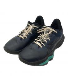 asics×ballaholic（アシックス×ボーラホリック）の古着「バスケットボールシューズ」｜ネイビー