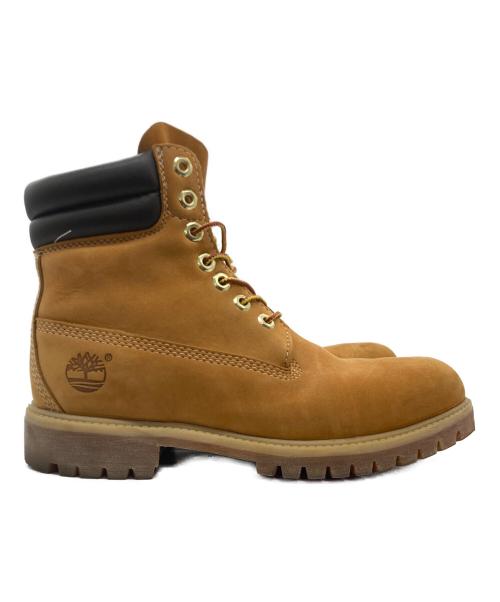 Timberland（ティンバーランド）Timberland (ティンバーランド) 6 INCH DOUBLE COLLAR BOOT ブラウン サイズ:26cmの古着・服飾アイテム