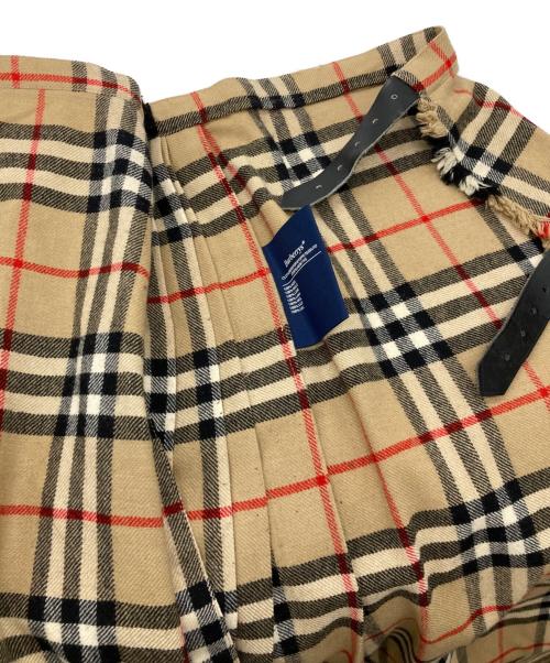 Burberry's（バーバリーズ）Burberry's (バーバリーズ) スカート ベージュ×ブラック サイズ:記載なしの古着・服飾アイテム