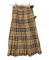Burberry's (バーバリーズ) スカート ベージュ×ブラック サイズ:記載なし：4000円