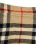 中古・古着 Burberry's (バーバリーズ) スカート ベージュ×ブラック サイズ:記載なし：4000円