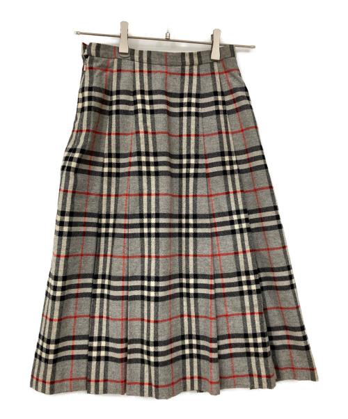 Burberry's（バーバリーズ）Burberry's (バーバリーズ) スカート グレー サイズ:SIZE Sの古着・服飾アイテム