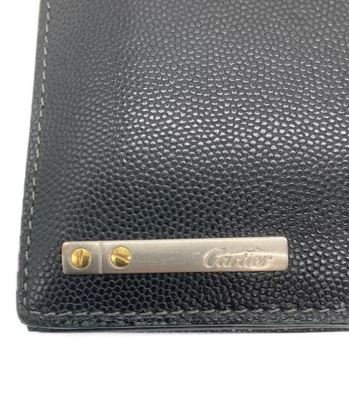 Cartier（カルティエ）Cartier (カルティエ) 長財布/サントス ブラックの古着・服飾アイテム