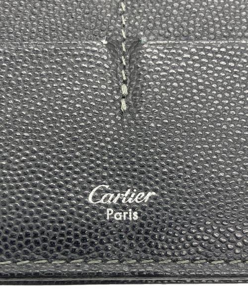 Cartier（カルティエ）Cartier (カルティエ) 長財布/サントス ブラックの古着・服飾アイテム