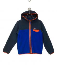 Patagonia（パタゴニア）の古着「フリースジャケット」｜ブルー×オレンジ