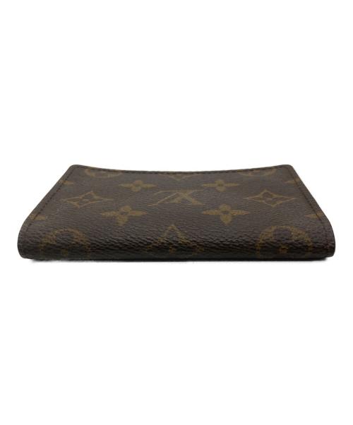 LOUIS VUITTON（ルイ ヴィトン）LOUIS VUITTON (ルイ ヴィトン) パスケース/ポルト2カルト・ヴェルティカル ブラウンの古着・服飾アイテム