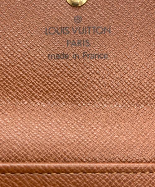 LOUIS VUITTON（ルイ ヴィトン）LOUIS VUITTON (ルイ ヴィトン) ポルトフォイユ・エリーズ ブラウンの古着・服飾アイテム
