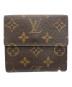 LOUIS VUITTON (ルイ ヴィトン) ポルトフォイユ・エリーズ ブラウン：20000円