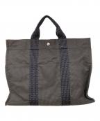 HERMESエルメス）の古着「エールラインMM」｜グレー×ネイビー