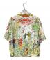 niko and (ニコアンド) tsumori chisato (ツモリチサト) 半袖シャツ ホワイト×グリーン サイズ:M：3500円