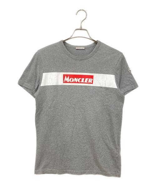MONCLER（モンクレール）MONCLER (モンクレール) 半袖カットソー グレー サイズ:Mの古着・服飾アイテム