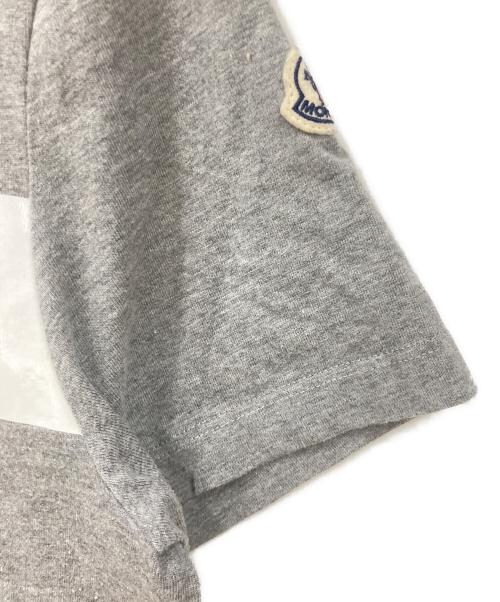 MONCLER（モンクレール）MONCLER (モンクレール) 半袖カットソー グレー サイズ:Mの古着・服飾アイテム
