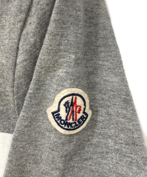 MONCLER（モンクレール）MONCLER (モンクレール) 半袖カットソー グレー サイズ:Mの古着・服飾アイテム