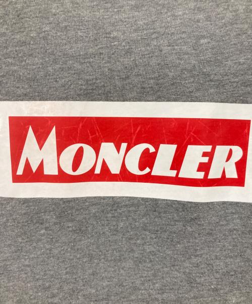 MONCLER（モンクレール）MONCLER (モンクレール) 半袖カットソー グレー サイズ:Mの古着・服飾アイテム